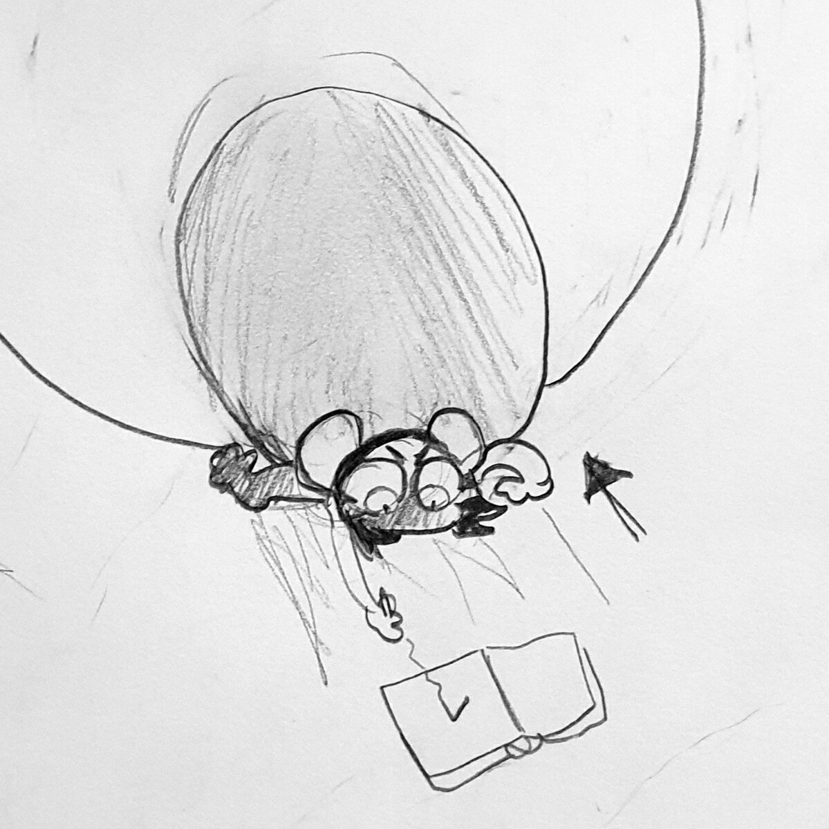 'Enforced Break' by Brelly - July 2025
Also featuring: Brelly
A very small mouse being dragged backwards by a dragon claw. A very small mouse being dragged backwards by a dragon claw.